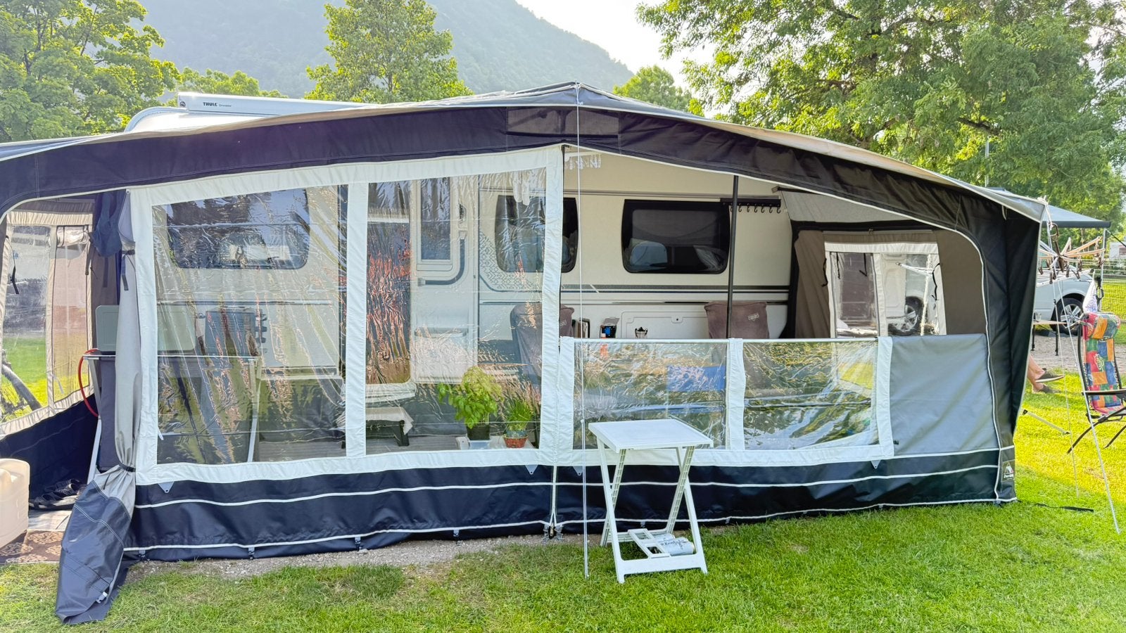 Doréma Smaragd 270, maat15, Caravans en Kamperen, Ophalen, Zo goed als nieuw