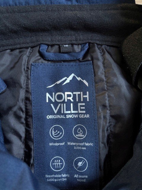 Kinder Ski broek North Ville 116, Ophalen of Verzenden, Gebruikt, Jongen of Meisje, Broek