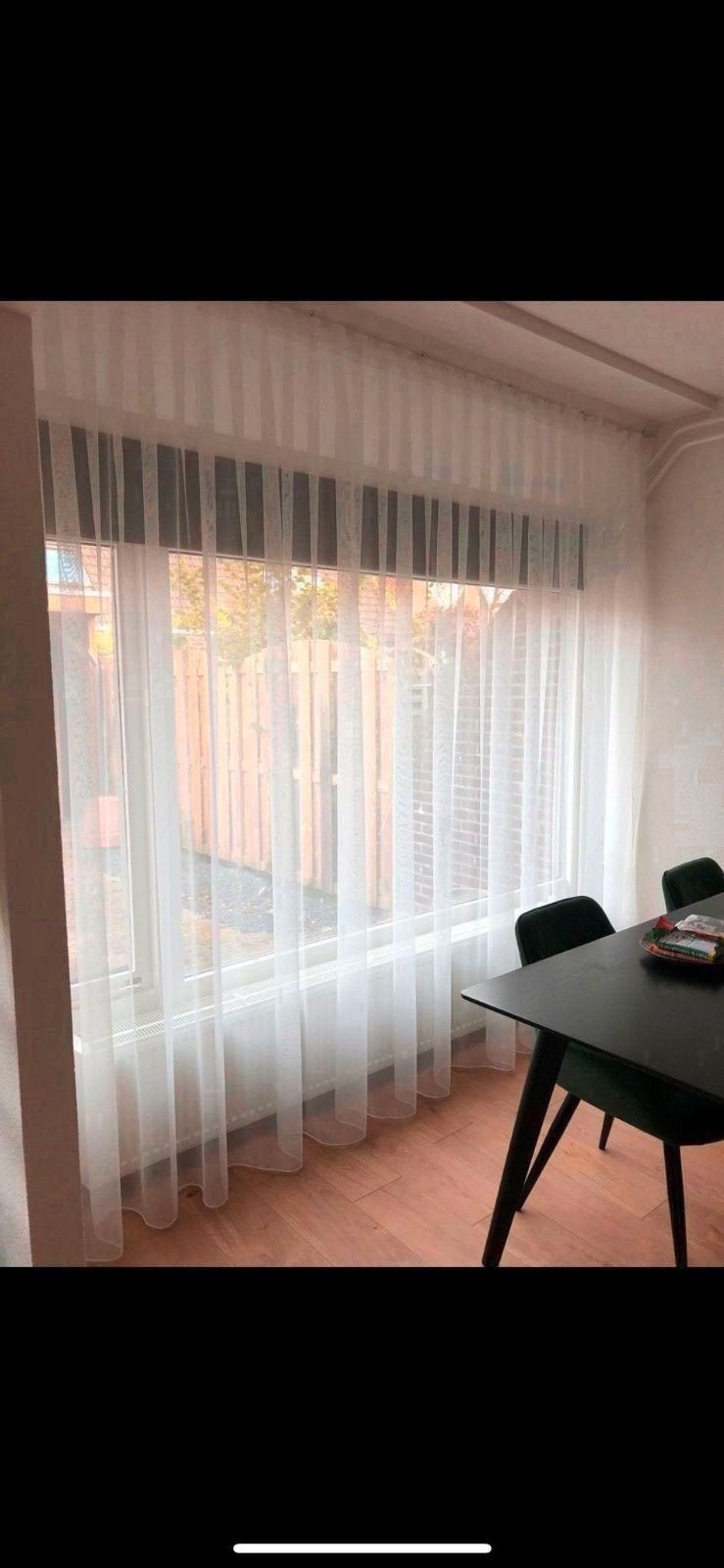 vitrage nieuw, Ophalen of Verzenden, Nieuw, Vitrage, 300 cm