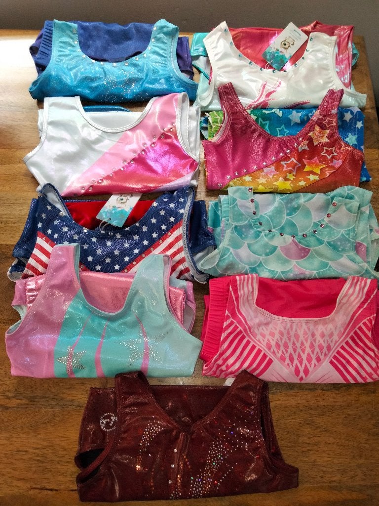 Turnpakje/turnpakjes maat 134 SALE nu 9,50 per stuk (1), Kindermaat 122 t/m 140, Ophalen of Verzenden, Nieuw, Turnpak(je)
