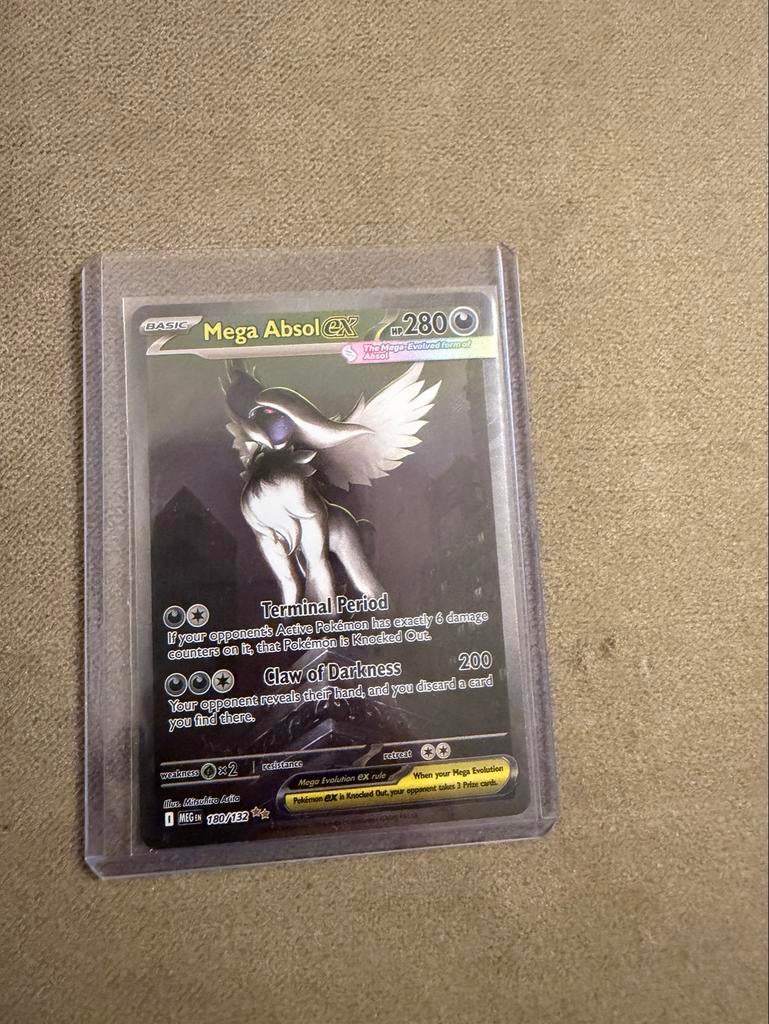Pokémon Kaart: Mega Absol EX (180/132) - Zo goed als nieuw, Ophalen of Verzenden, Zo goed als nieuw