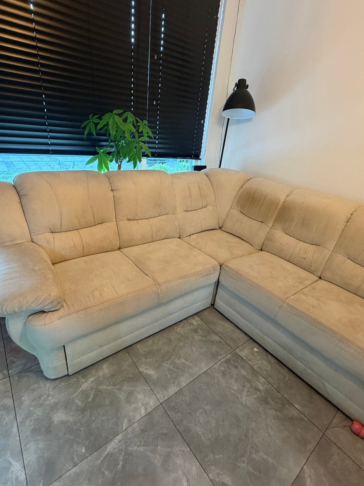 Slaapbank GRATIS!, Huis en Inrichting, Banken | Bankstellen, Ophalen, Gebruikt, Hoekbank, 300 cm of meer