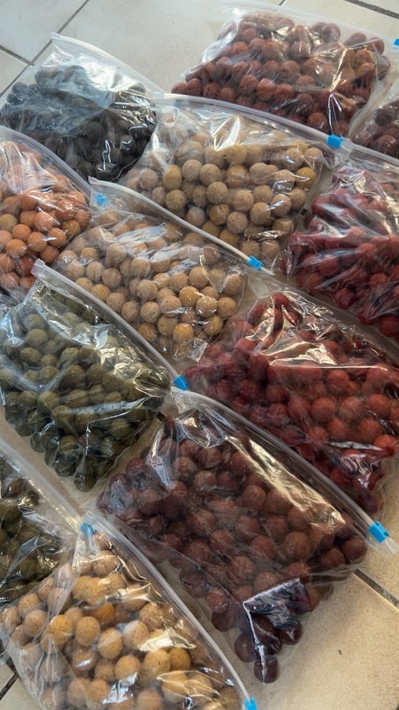 Mix boilies partij – diverse smaken & geuren! (12kg), Ophalen, Nieuw, Overige typen