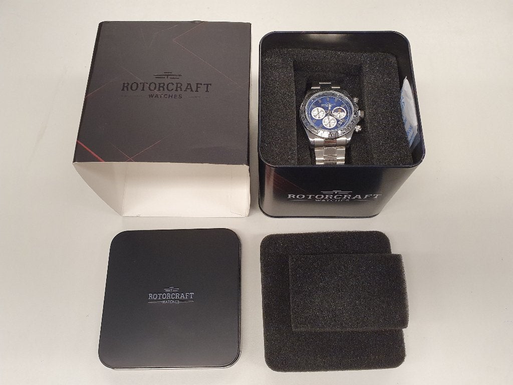 Rotocraft Cargo RC2709 Nieuw, Overige merken, Staal, Staal, Polshorloge