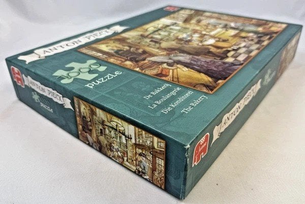 Jumbo Anton Pieck De bakkerij 1000 Puzzel Compleet, Verzenden, 500 t/m 1500 stukjes, Zo goed als nieuw, Legpuzzel