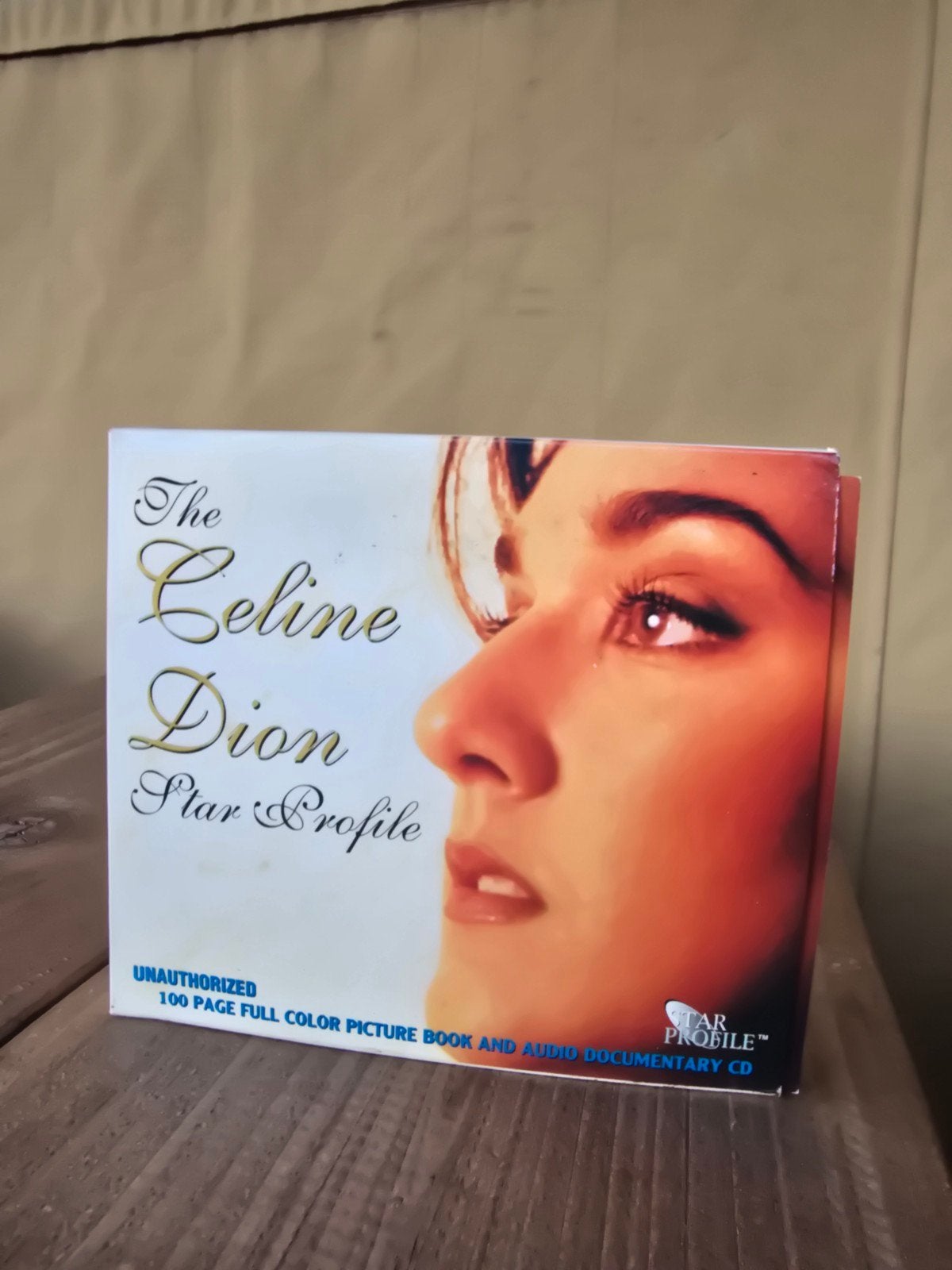 Celine Dion Star Profile - Boek & Audio Documentaire CD, Inclusief boekje, Gebruikt, Pop, Overige typen
