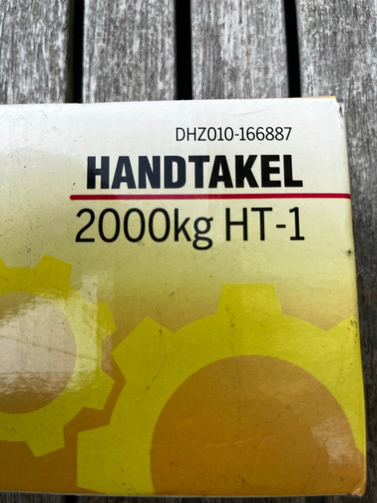 Lotus Handtakel 2000kg HT-1 - Nieuw in doos, Ophalen, Nieuw, Handmatig