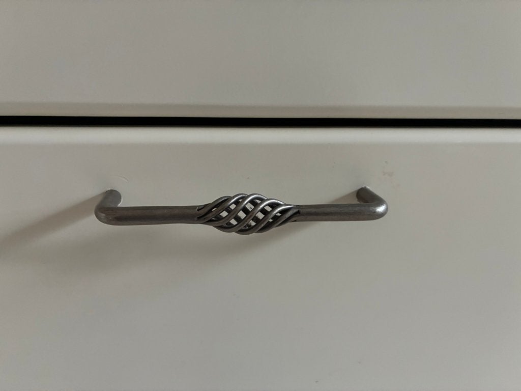 Keuken handgreep meubelgreep 128mm retro vintage, Gebruikt, Minder dan 100 cm, 25 tot 50 cm, 50 tot 100 cm
