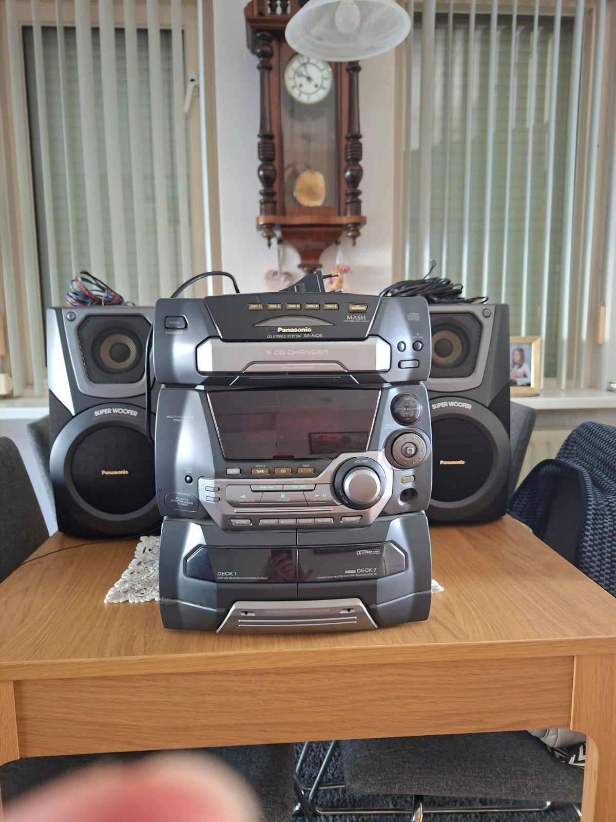 Panasonic CD radio kazetten speler, Ophalen, Gebruikt, Radio, Met cd-speler