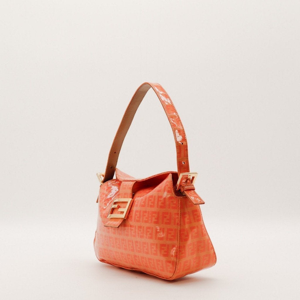 Fendi Zucchino Baguette handtas, Verzenden, Gebruikt, Handtas