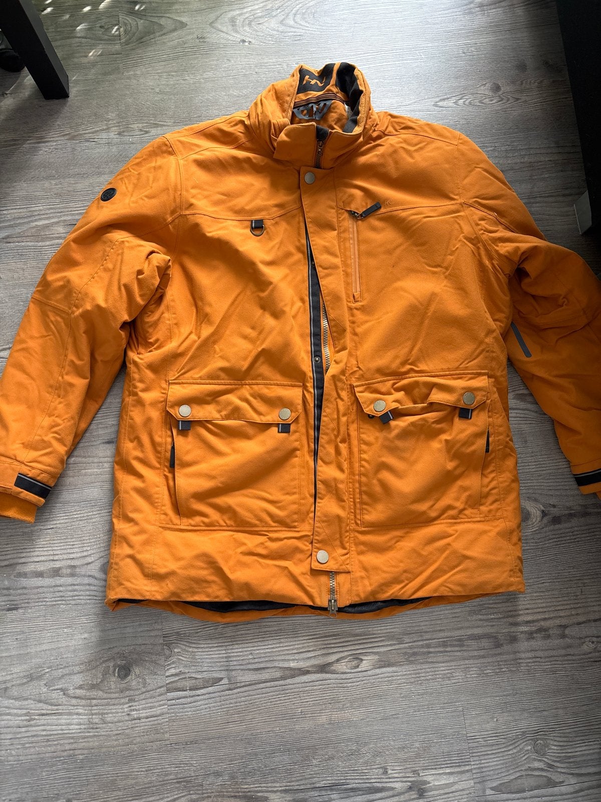 Human Nature winterjas heren - Oranje - Maat 3XL, Ophalen of Verzenden, Zo goed als nieuw, Overige maten, Oranje