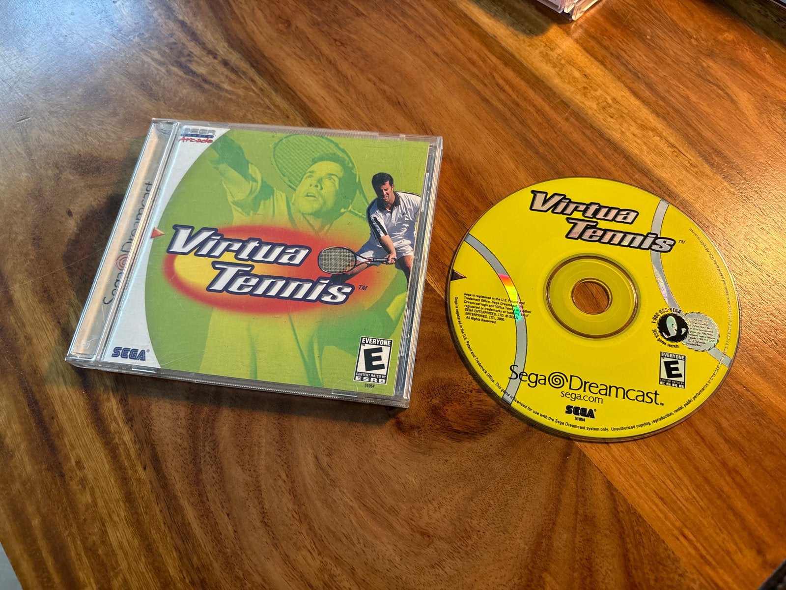 Virtua Tennis Sega Dreamcast - USA versie, Spelcomputers en Games, Ophalen of Verzenden, Gebruikt, Met games, Zonder controller