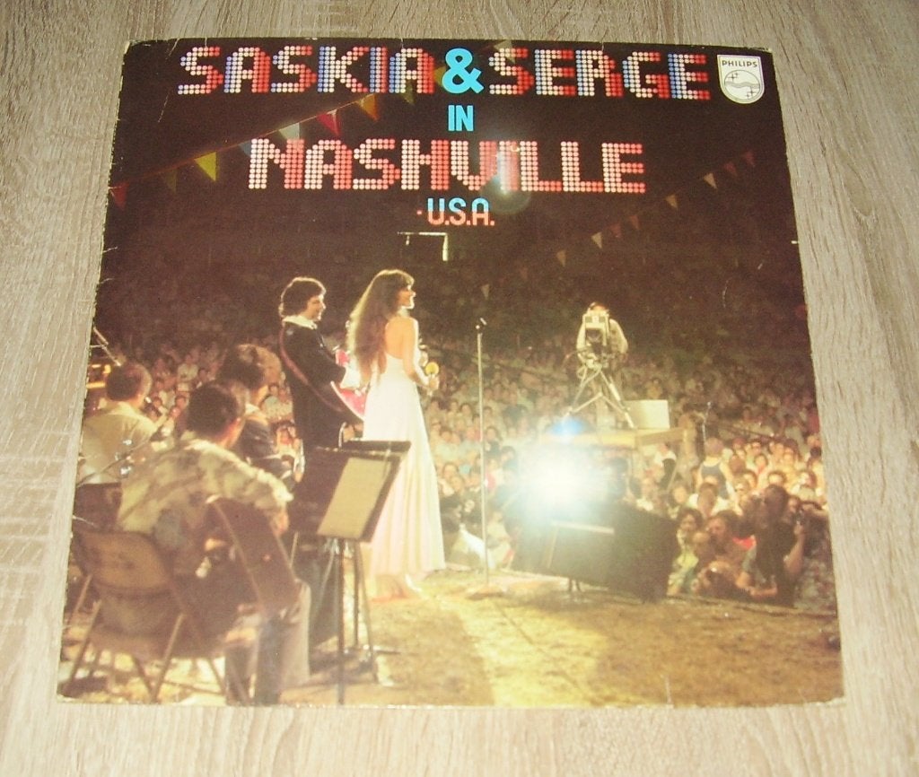 LP - Saskia & Serge - In Nasville, LP, Gebruikt, Pop, Ophalen of Verzenden