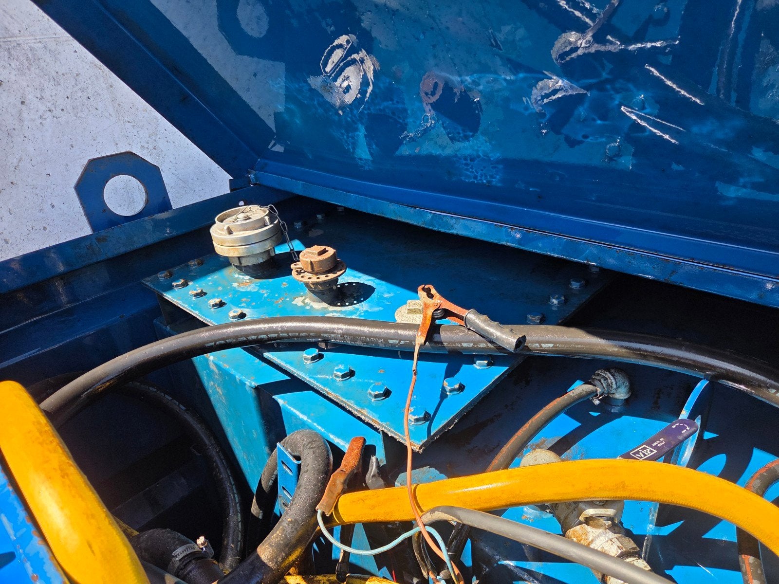 Mobiele dieseltank 995 ltr 12v pomp, Ophalen of Verzenden, Akkerbouw, Oogstmachine