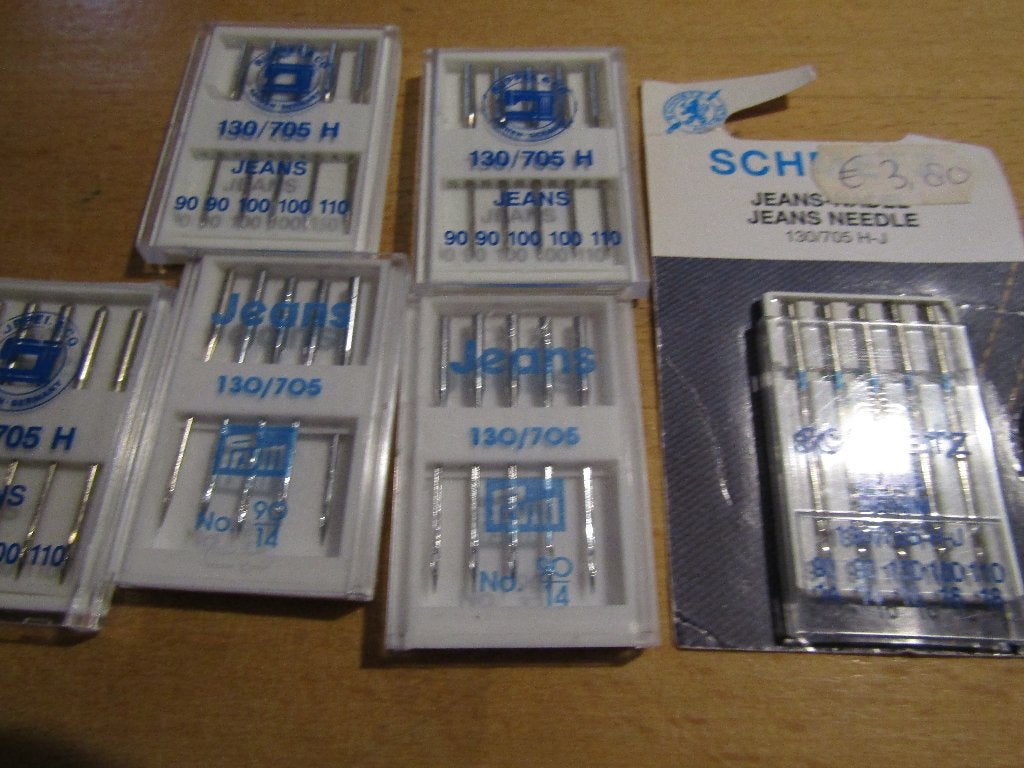 6 Doosjes naaimachine naalden .3 x Ruppel/2 x Prym/1 x Schme, Ophalen, Nieuw, Garen of Naald(en)