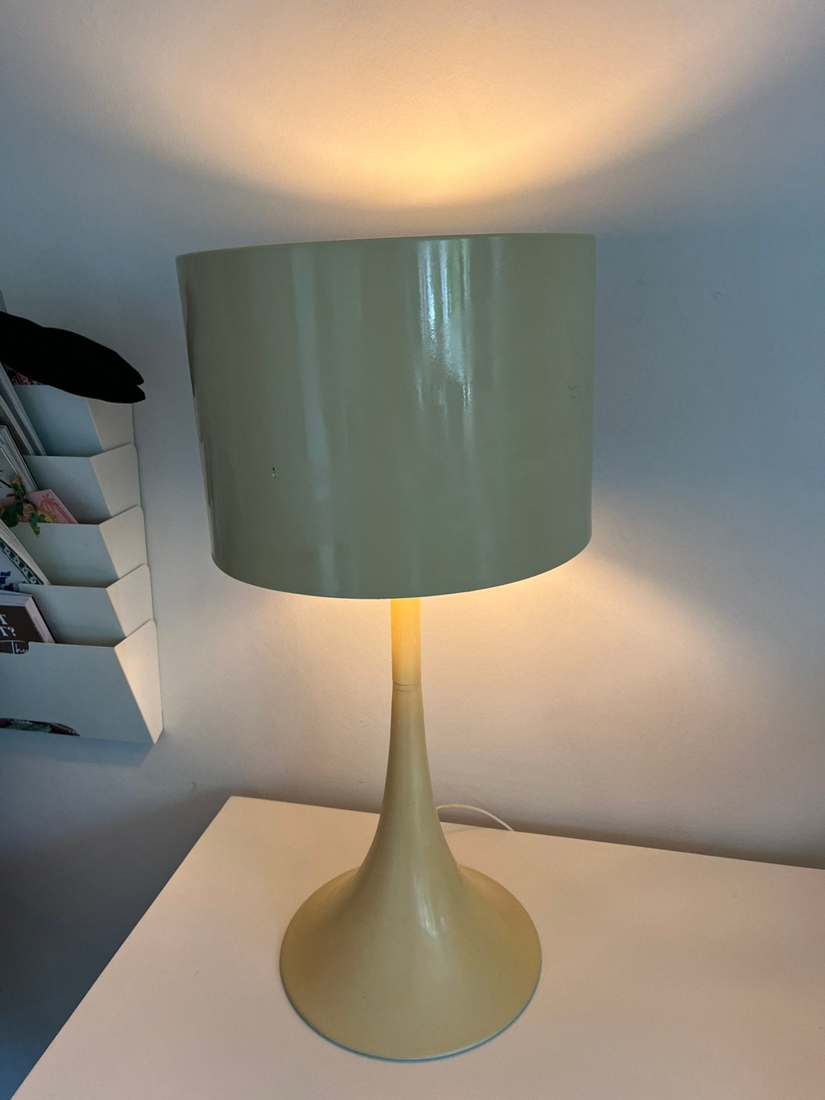 Tulip tafel lamp trompetvoet, Ophalen, Minder dan 50 cm