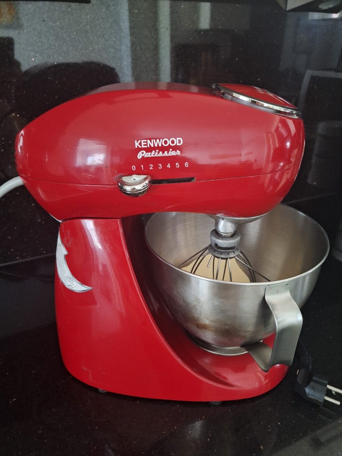 Kenwood Patissier Keukenmachine Rood - Gebruikt, Ophalen, Gebruikt, 3 snelheden of meer, 2 tot 3 liter