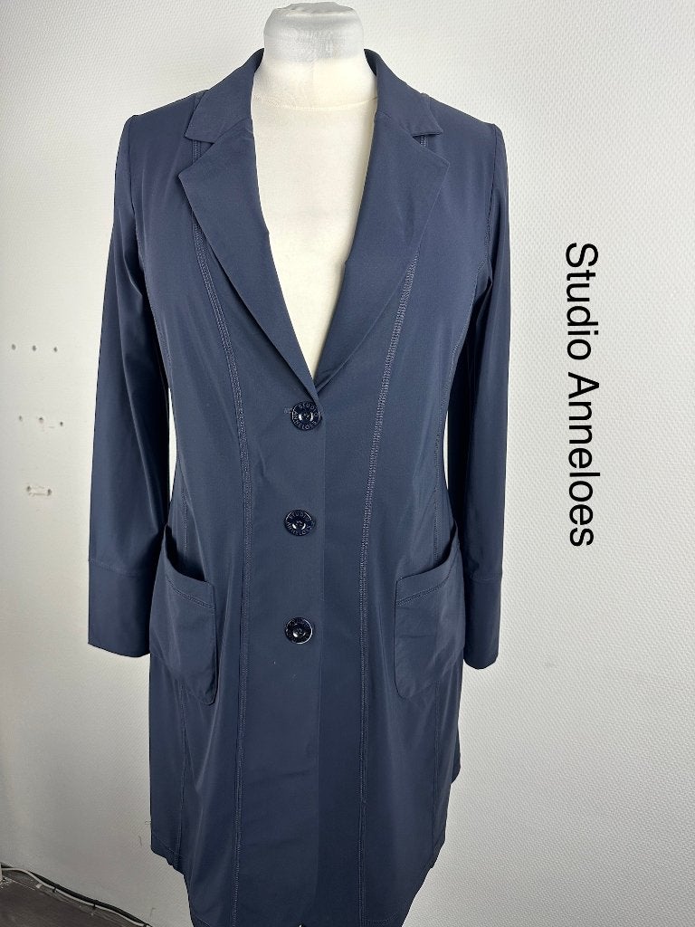 Studio Anneloes Blazer  (mt: 42) 20,2/115, Studio Anneloes, Blauw, Studio Anneloes, Maat 42/44 (L)