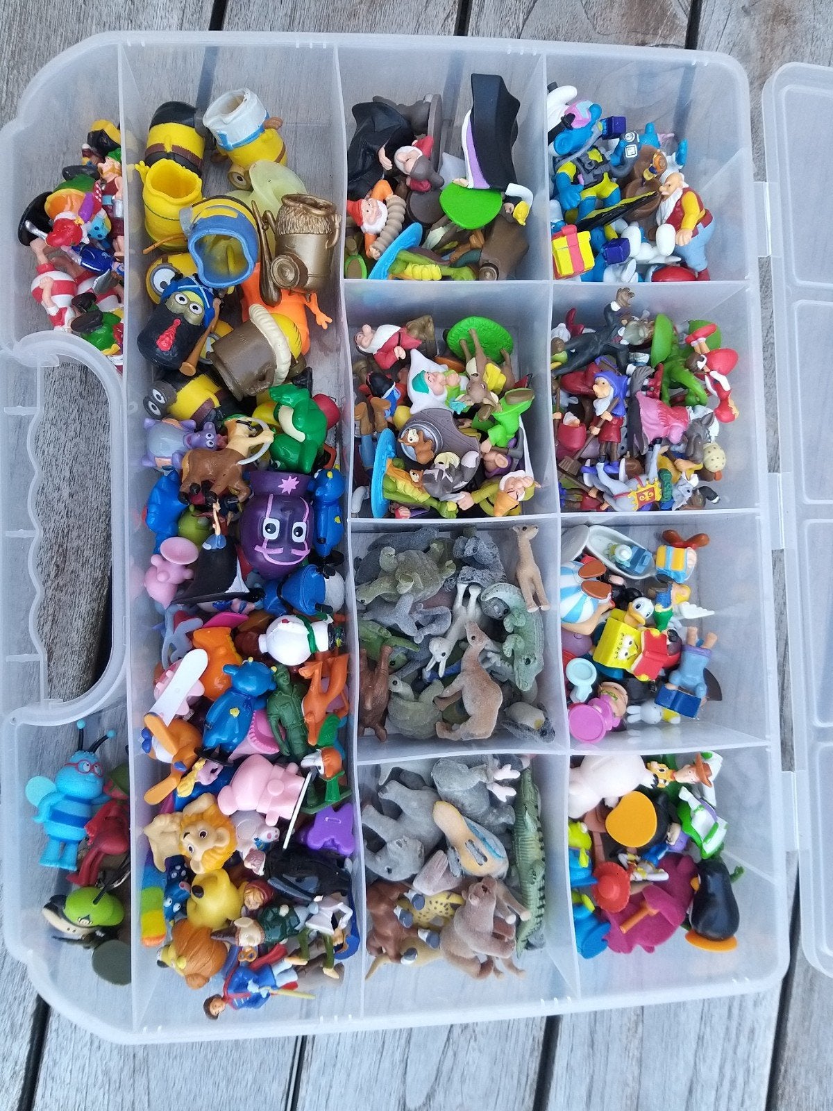 Grote verzameling diverse speelfiguren en smurfen, Verzamelen, Ophalen of Verzenden, Gebruikt