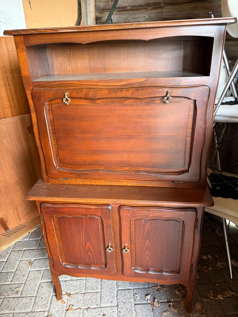 Houten Huiskamer Bar/Barkast voor Mancave, Ophalen of Verzenden, Gebruikt, Engels klassiek