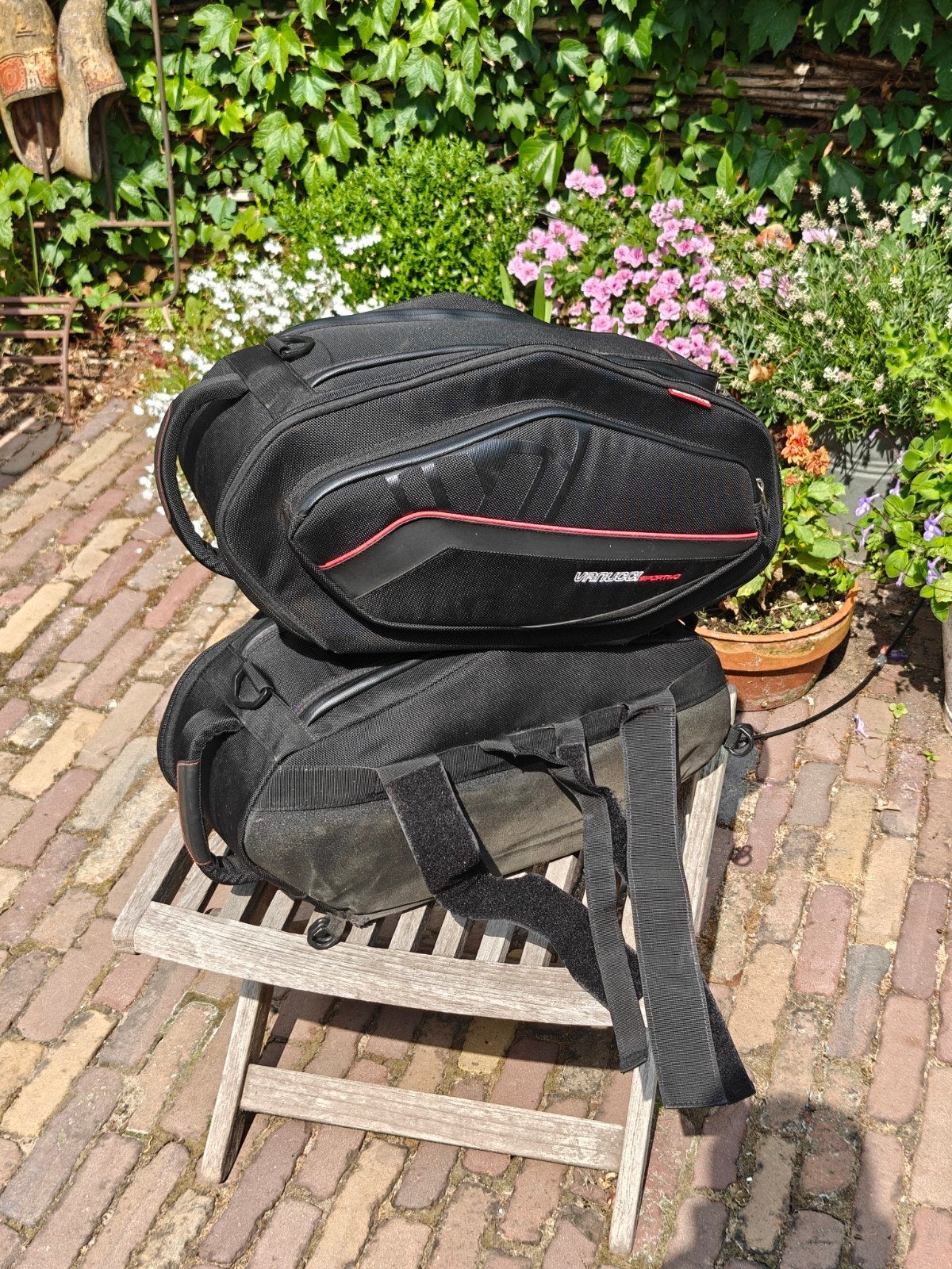 Zijtassen motor universeel Vanucci Sporting, Motoren, Accessoires | Koffers en Tassen, Ophalen, Zo goed als nieuw