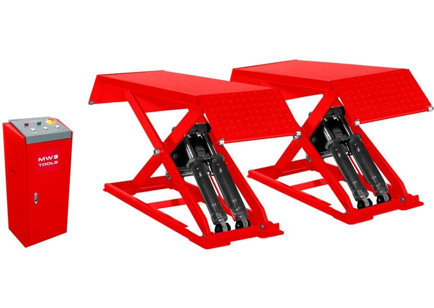 Schaarhefbrug 3T 960mm 3x400V MW Tools / Nieuw