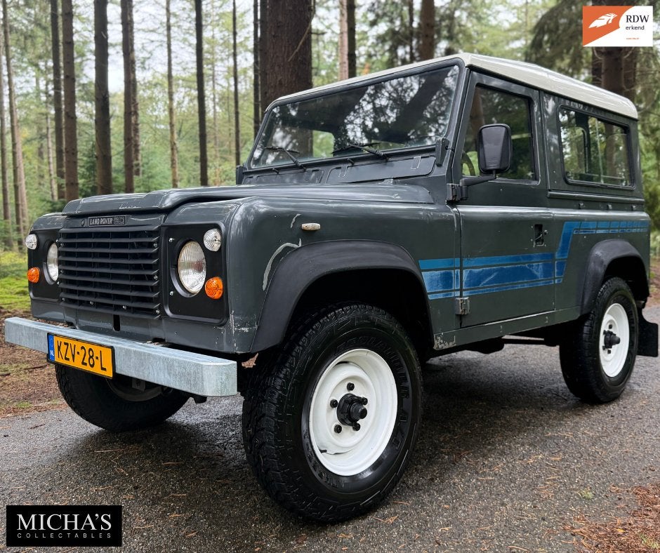 Land Rover Defender 1986 *BELASTINGVRIJ* Ninety 90, Auto's, 2495 cc, 7 stoelen, 68 pk, 1701 kg