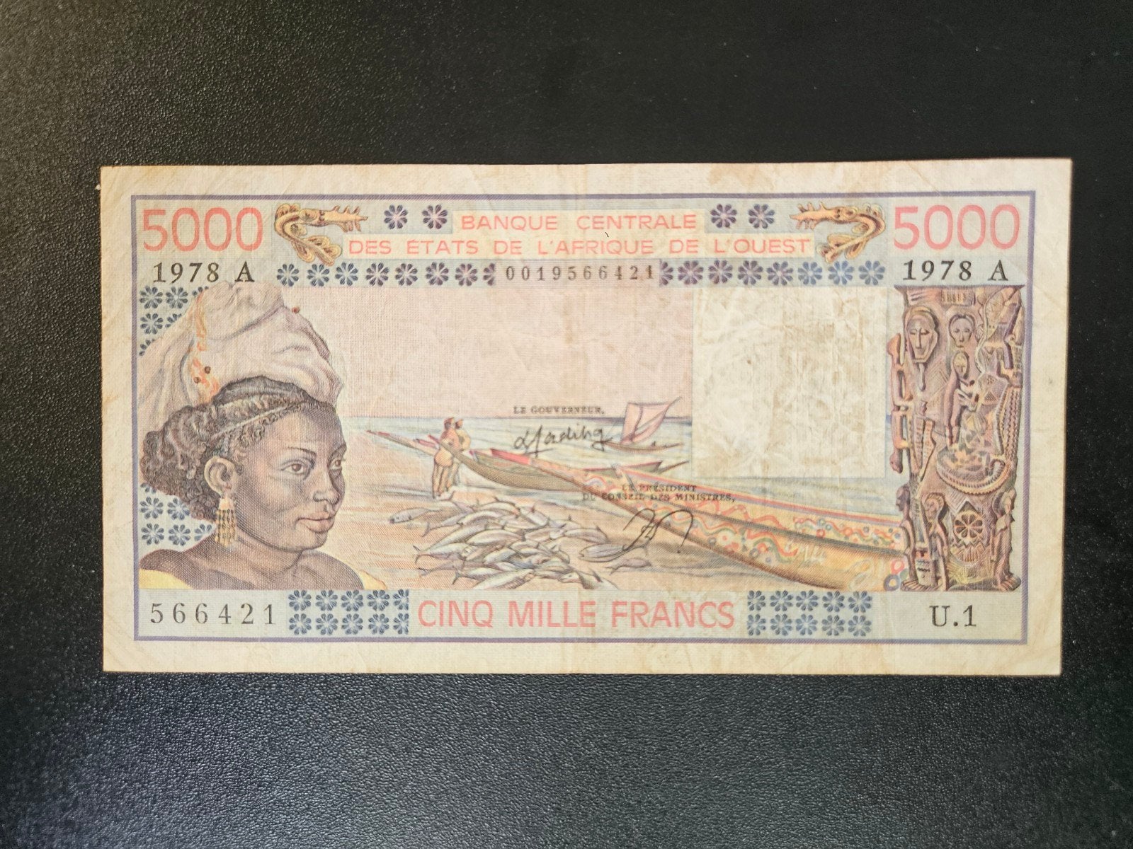West Afrikaanse Staten Ivoorkust pick 108Ab 1978     2, Postzegels en Munten, Bankbiljetten | Afrika, Ophalen of Verzenden, Overige landen