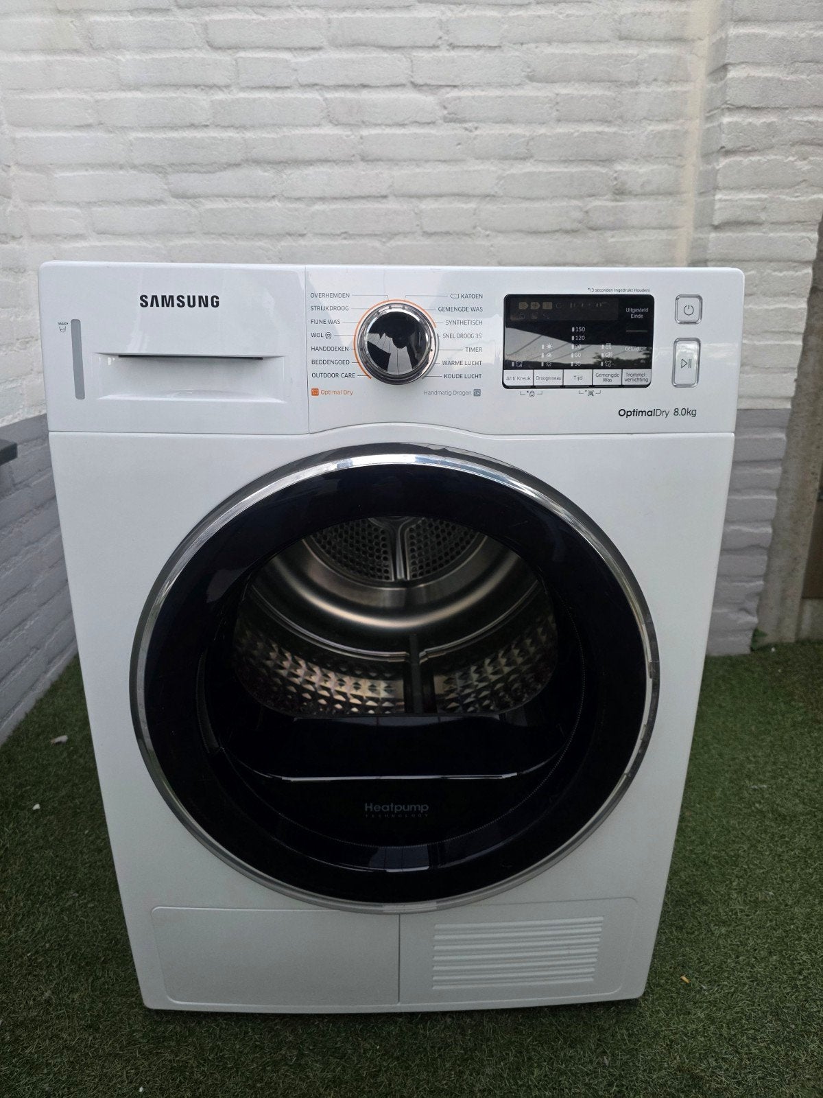 Samsung warmtepompdroger, Witgoed en Apparatuur, Wasdrogers, 8 tot 10 kg, Ophalen, Condens, 85 tot 90 cm