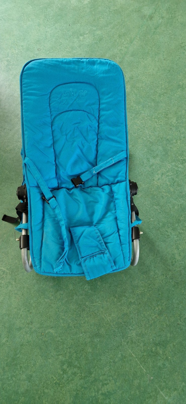 Blauwe Wipstoel met Veiligheidsgordel - Zit- en Ligstand, Kinderen en Baby's, Ophalen