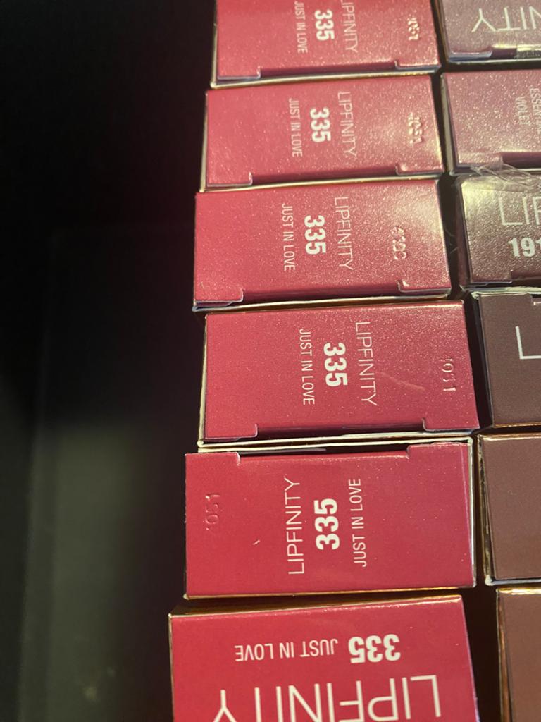 Lipfinity nr335 zonder topcoat, Ophalen of Verzenden, Nieuw, Overige kleuren, Lippen