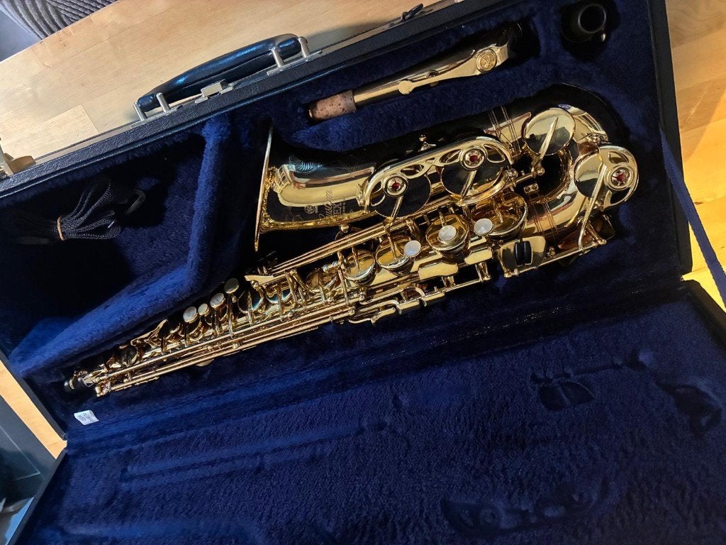 Yamaha YAS875 EX custom, Ophalen of Verzenden, Gebruikt, Alt, Met koffer