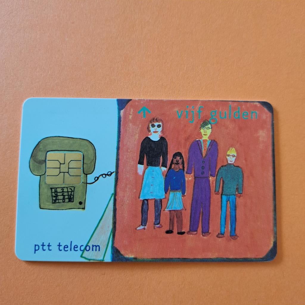 PTT Telecom telefoonkaart vijf gulden UNICEF, Verzamelen, Telefoonkaarten, Ophalen of Verzenden, Nederland