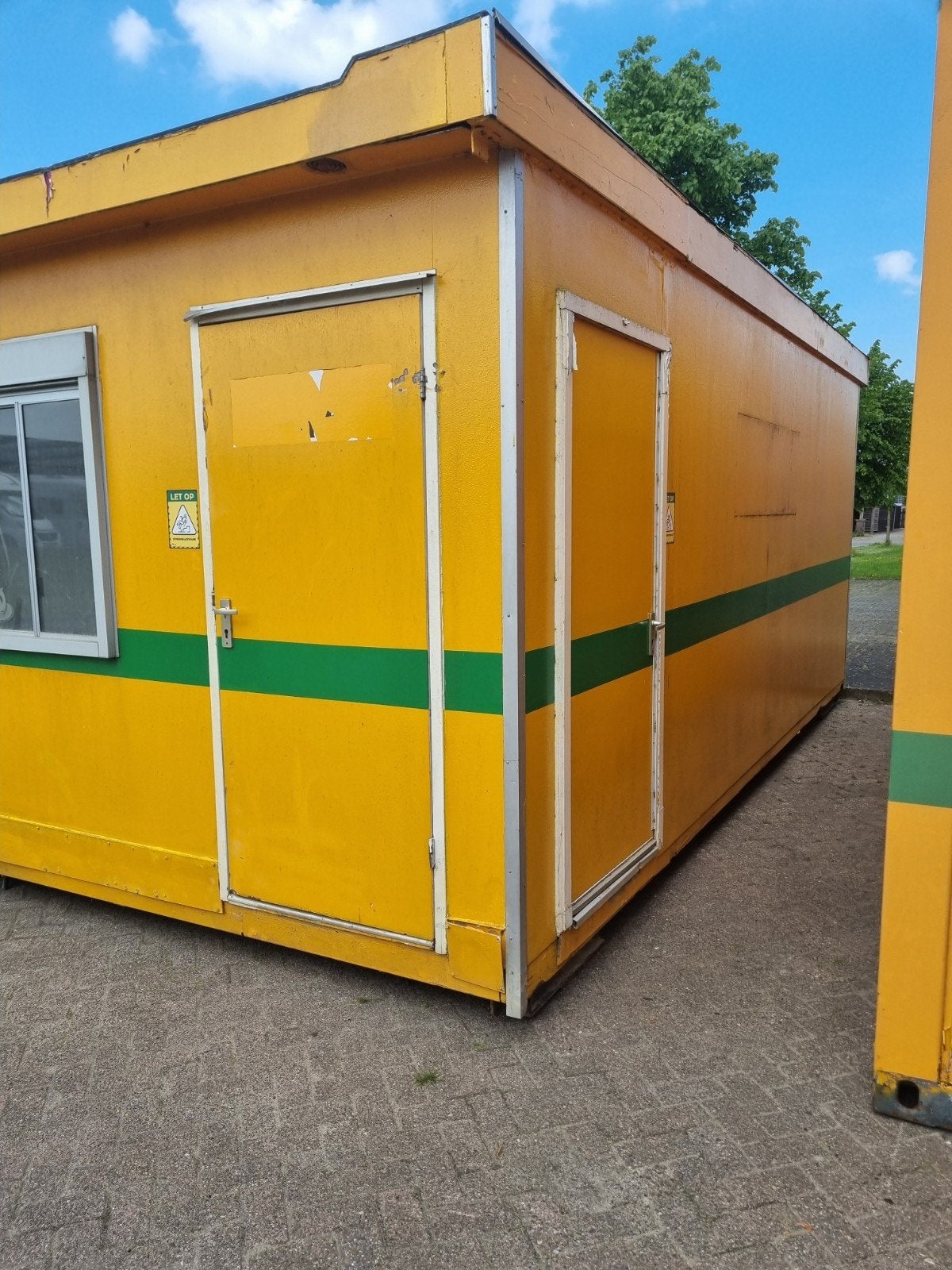 Kantoorunit 6x3, Ophalen