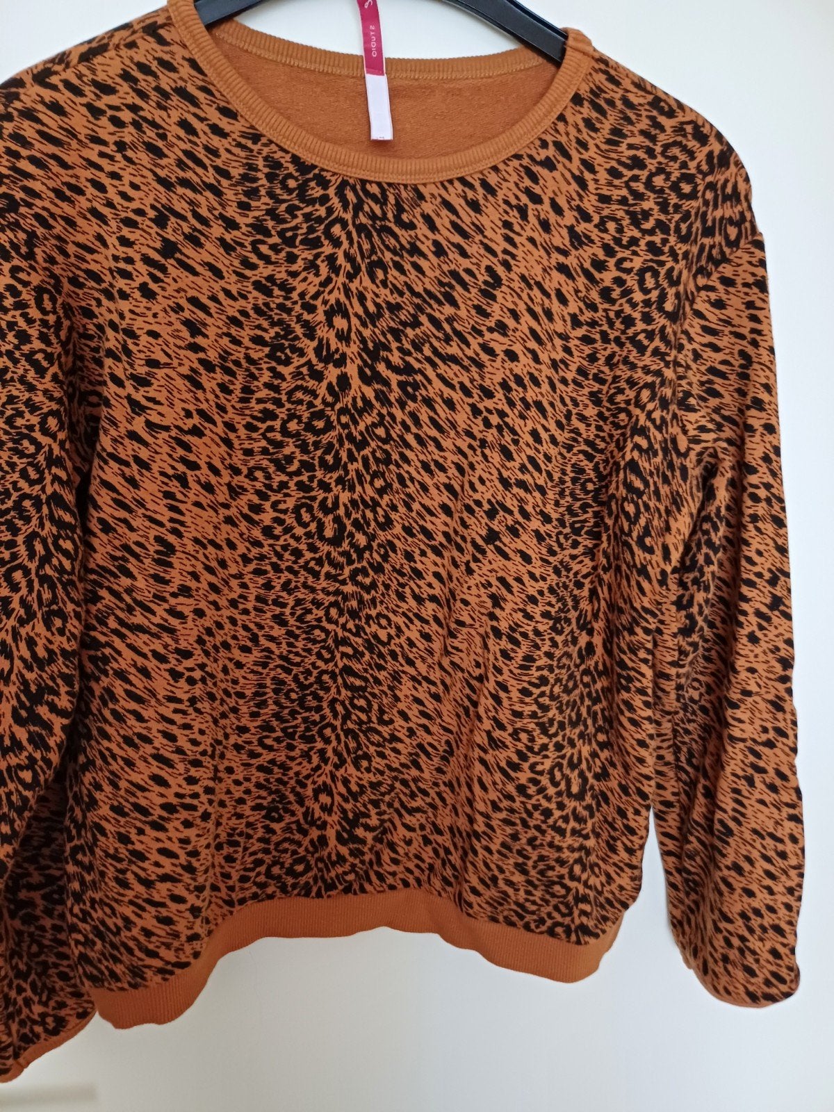 Zgan Panter Trui Miss Etam mt M, Ophalen of Verzenden, Zo goed als nieuw, Maat 42/44 (L)