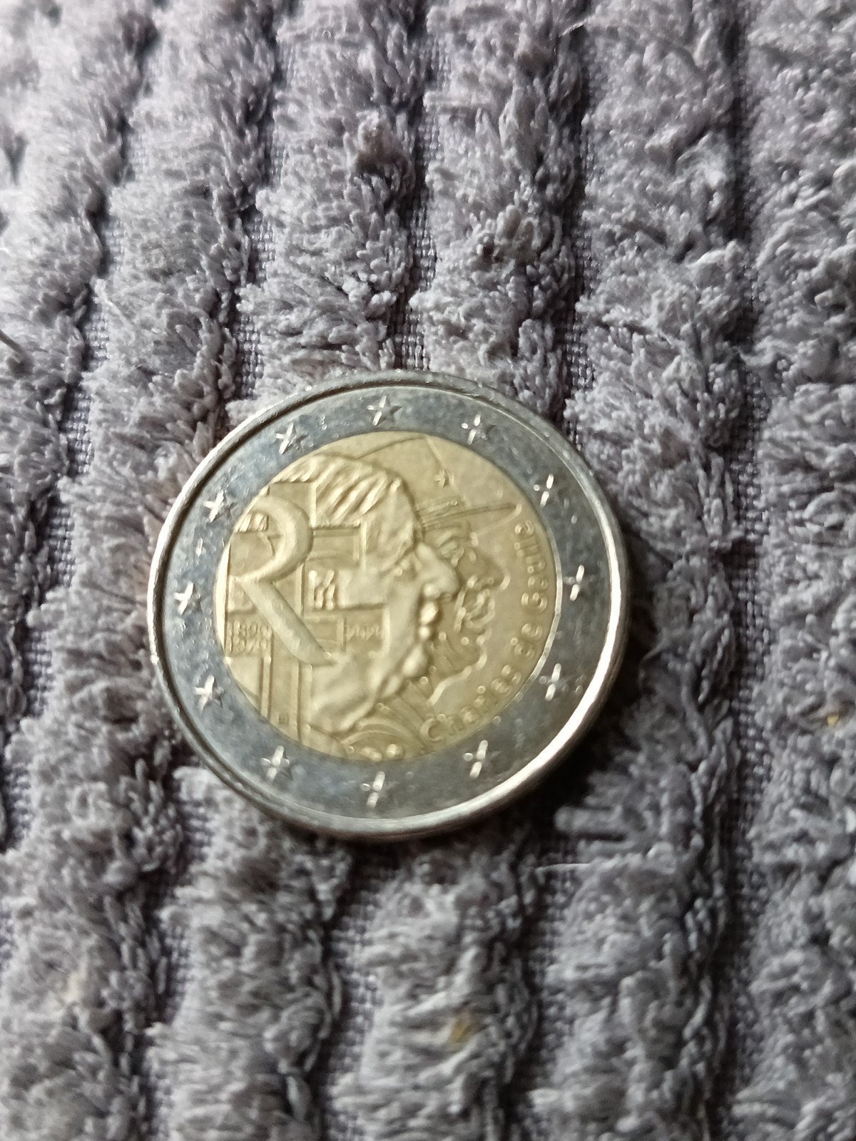 Zeldzame 2 Euro Charles de Gaulle munt Frankrijk 2020, Postzegels en Munten, Munten | Europa | Euromunten, Ophalen of Verzenden