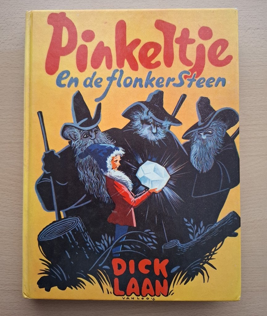Pinkeltje en de flonkersteen - Dick Laan, Boeken, Ophalen of Verzenden, Gelezen, Dick Laan, Sprookjes