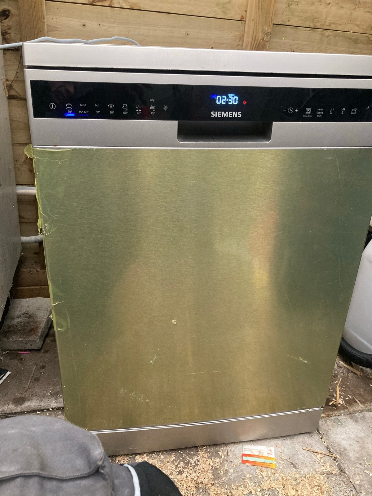 Siemens SN258I00TE Vrijstaande Vaatwasser met Zeolith, Gebruikt, 60 cm of meer, Minder dan 10 liter, Ophalen of Verzenden