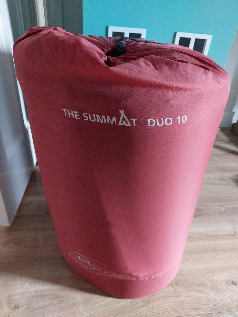 Slaapmat Bardani de Summat DUO 10 cm, Ophalen, Zo goed als nieuw, 2-persoons