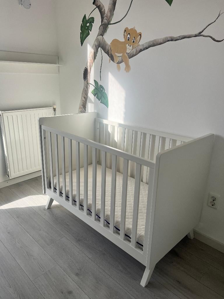 Ledikant Bopita Anne + matras, Kinderen en Baby's, Babywiegjes en Ledikanten, Ophalen, Gebruikt, Ledikant