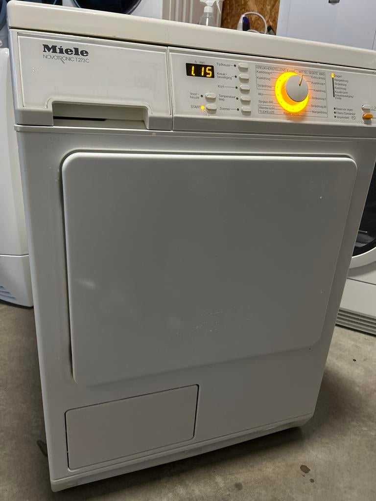Miele Novotronic T273C condensdroger- wytguod - garantie, 6 tot 8 kg, Q, Q, Refurbished