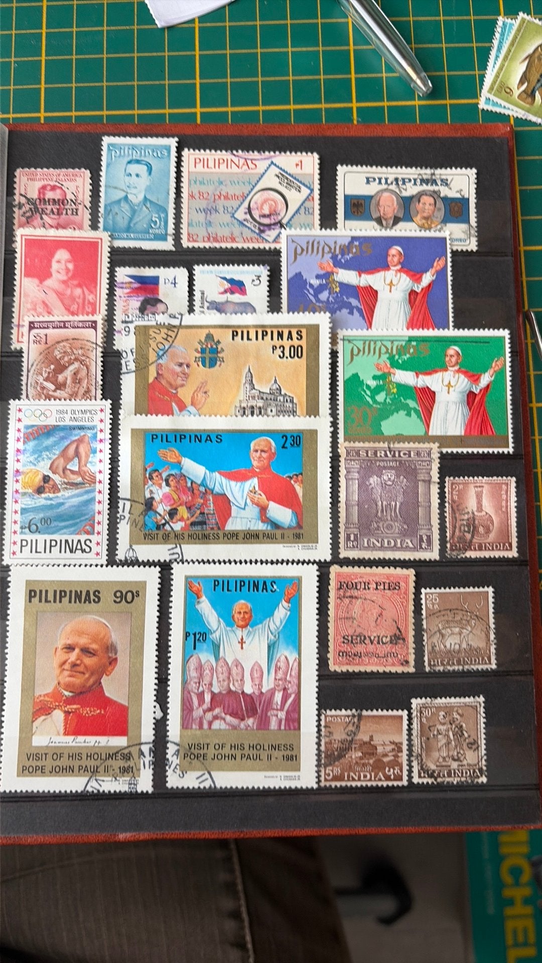 Leuke postzegels Filipijnen / India, Postzegels en Munten, Verzenden, Zuid-Azië