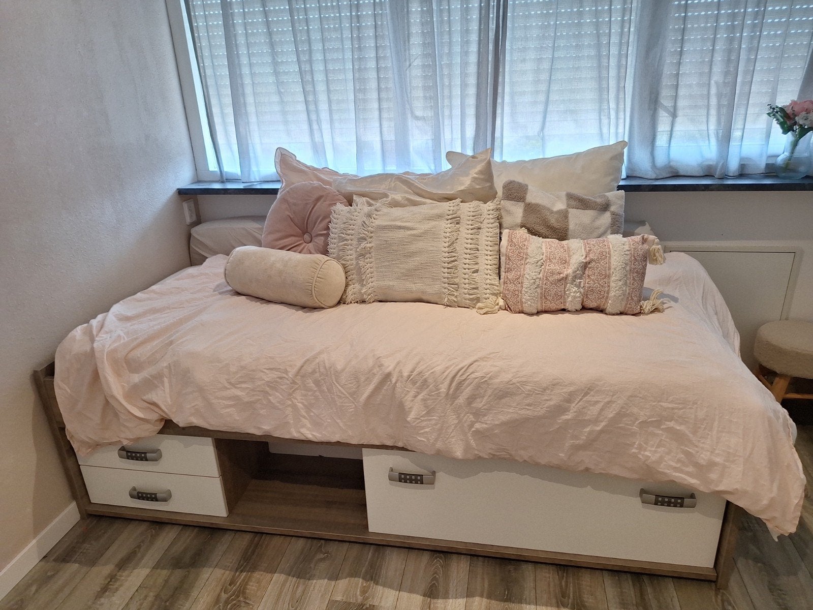 Beterbed eenpersoonsbed 80x200 met lades, Ophalen, Gebruikt, 80 cm, 200 cm
