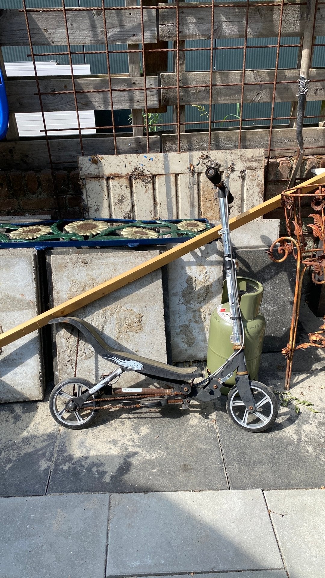 Spacescooter, Fietsen en Brommers, 59 cm of meer, Ophalen, Schijfrem