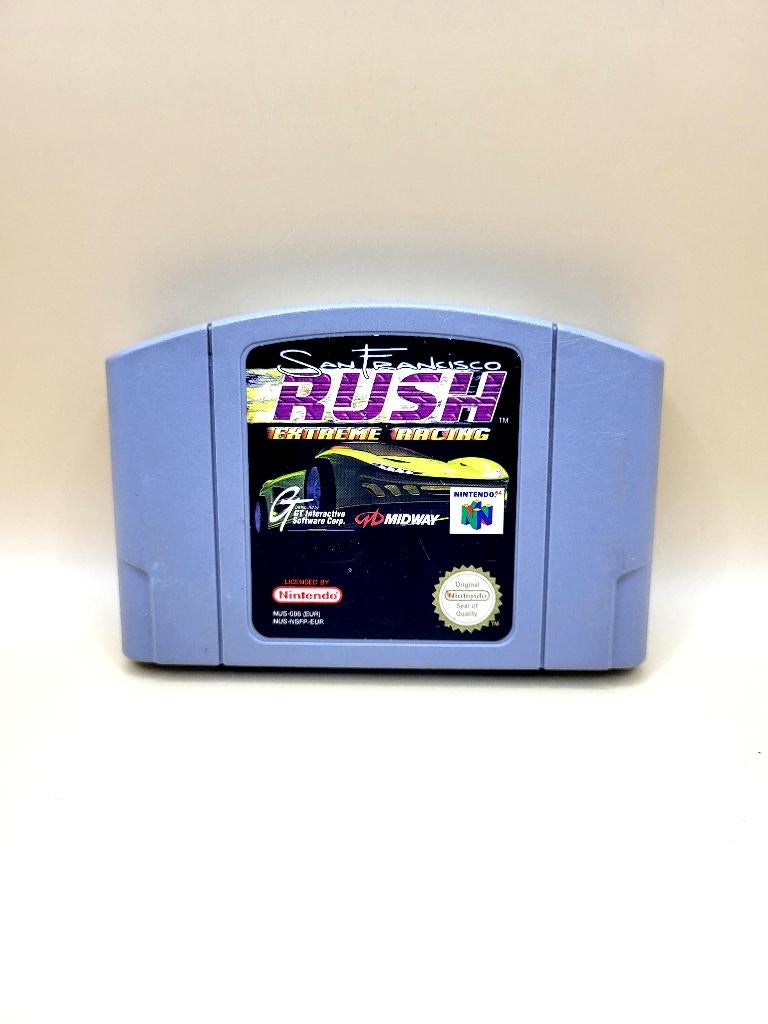 San Fransisco Rush Extreme Racing - Nintendo 64 - N64, Nintendo, Nintendo support, 1 speler, Racen en Vliegen