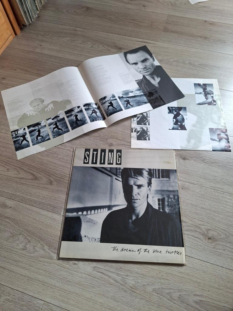 Sting - The Dream of the Blue Turtle, inlegvel, binnehoes, Ophalen of Verzenden, Zo goed als nieuw, 12 inch