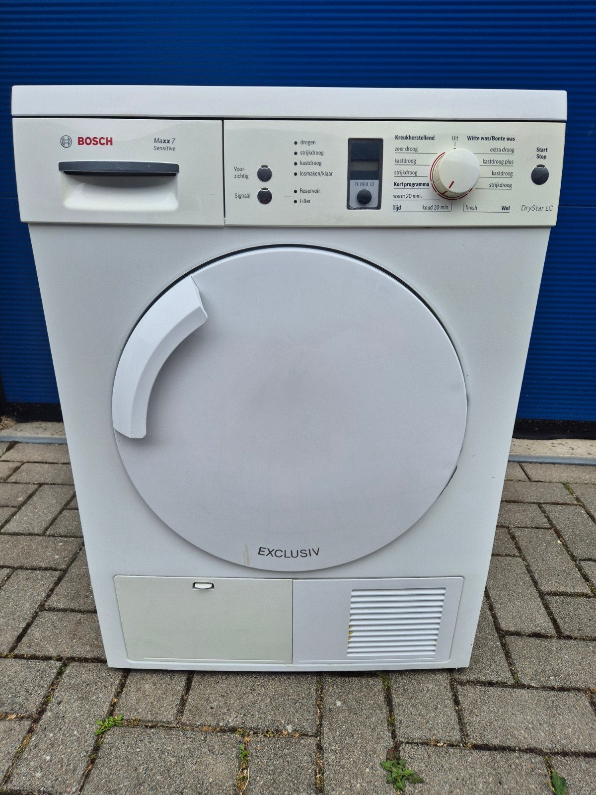 Bosch Maxx 7 Condensdroger - Bezorging mogelijk., Ophalen, 6 tot 8 kg, Gebruikt, Voorlader