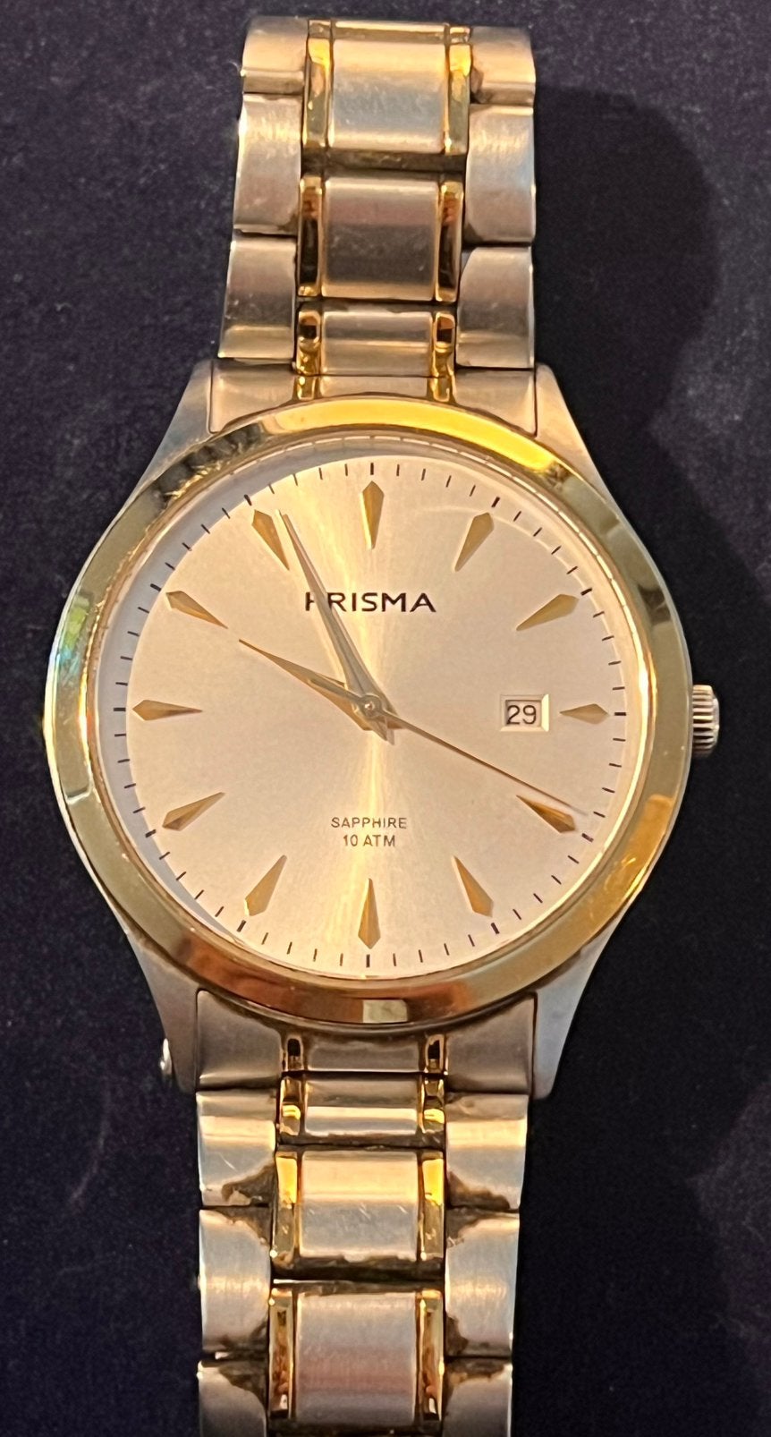 Prisma heren horloge, Ophalen of Verzenden, Zo goed als nieuw, Staal, Overige merken