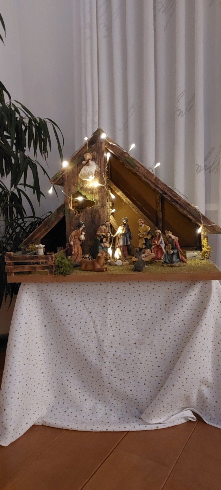 Mooie grote kerststal met beelden, Diversen, Ophalen