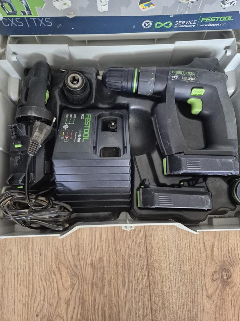 Festool schroef boormachine, alleen ophalen, Ophalen of Verzenden, Zo goed als nieuw, Boormachine, Variabele snelheid